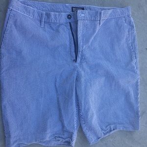 Michael Kors blue striped men’s shorts